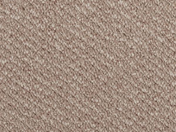 Rechteckige Draufsicht vom Vorwerk Telma Teppichboden in sand – warmer Teppich für harmonische Raumgestaltung